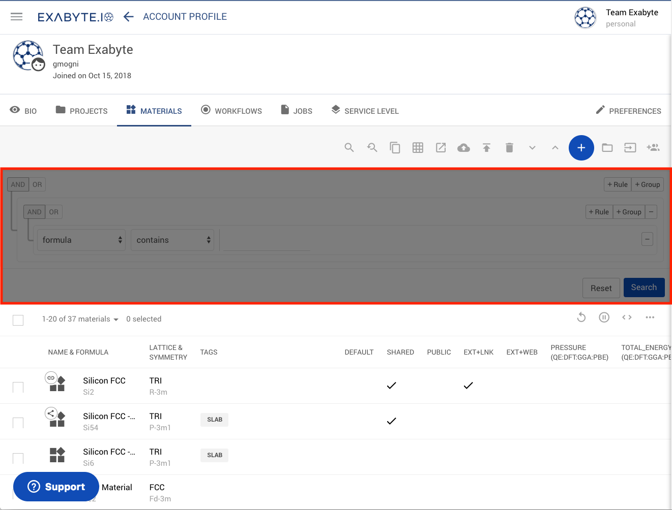 Advanced Search